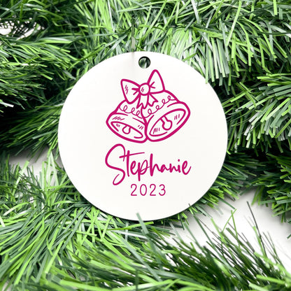 Personalised Name bauble, christmas ornament, christmas bauble, personalised ornament, family ornament