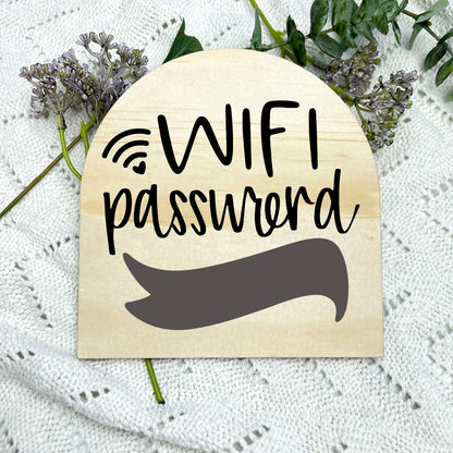 Welcome Wifi Chalkboard, Wifi sign, fill in wifi board, airbnb sign, home wifi