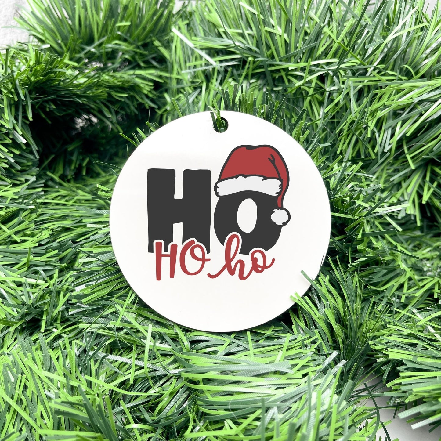 Ho Ho Ho bauble, christmas ornament, christmas bauble, ornament, family ornament