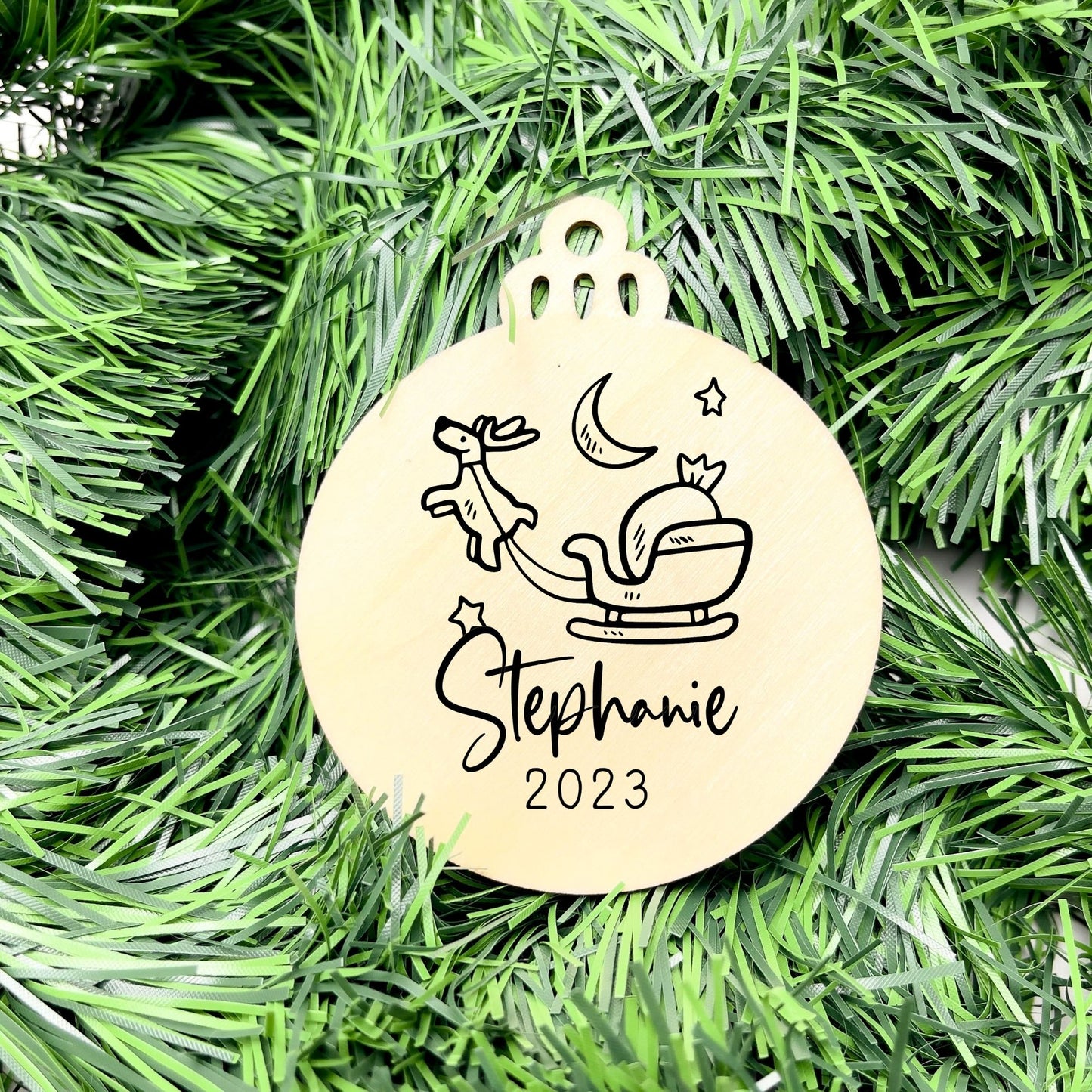 Personalised Name bauble, christmas ornament, christmas bauble, personalised ornament, family ornament