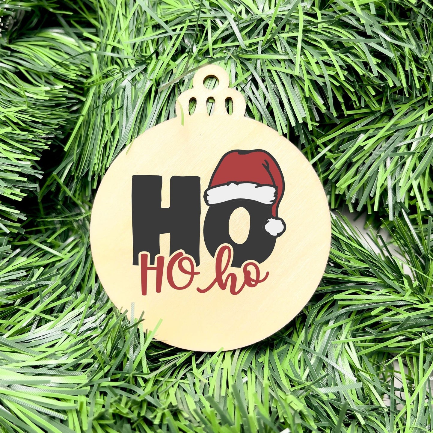 Ho Ho Ho bauble, christmas ornament, christmas bauble, ornament, family ornament