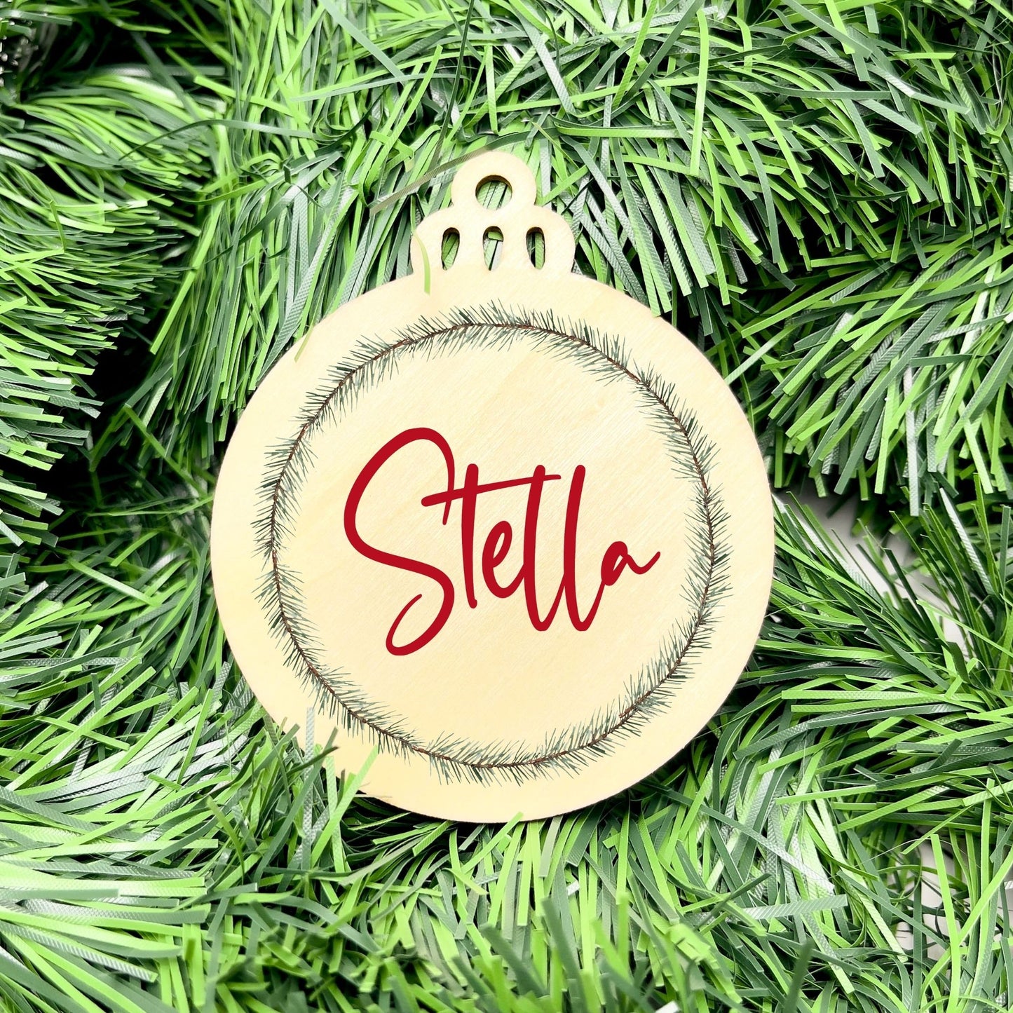 Personalised Name bauble, christmas ornament, christmas bauble, personalised ornament, family ornament