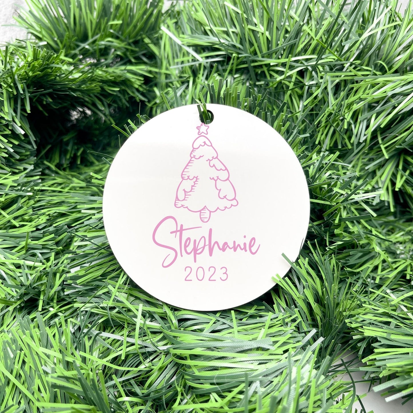 Personalised Name bauble, christmas ornament, christmas bauble, personalised ornament, family ornament