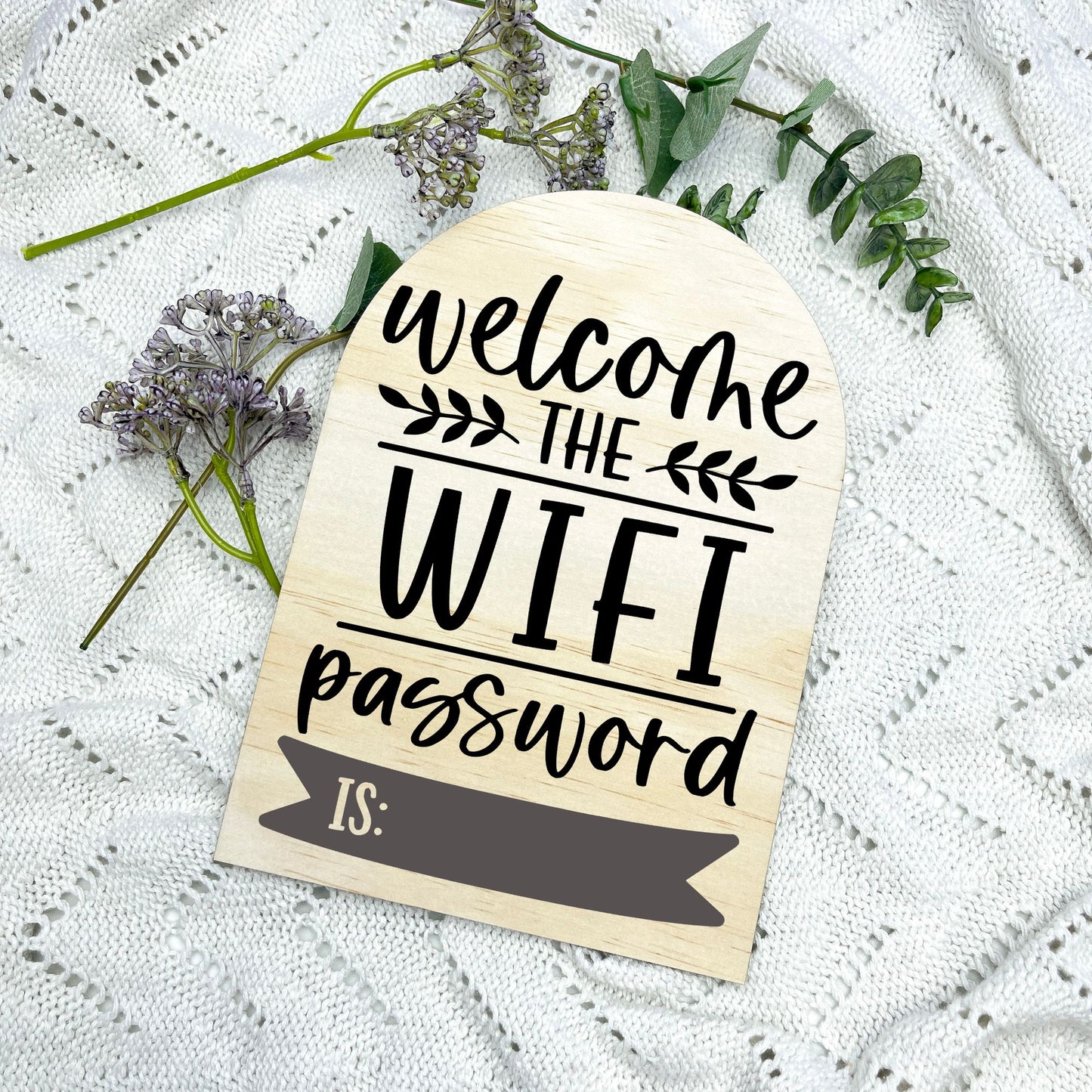 Welcome Wifi Chalkboard, Wifi sign, fill in wifi board, airbnb sign, home wifi