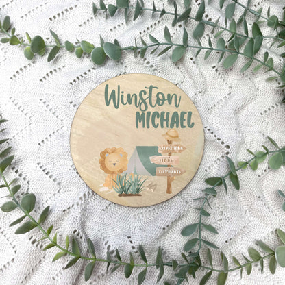 Safari nursery milestone discs, jungle milestone discs, jungle theme, Safari Theme