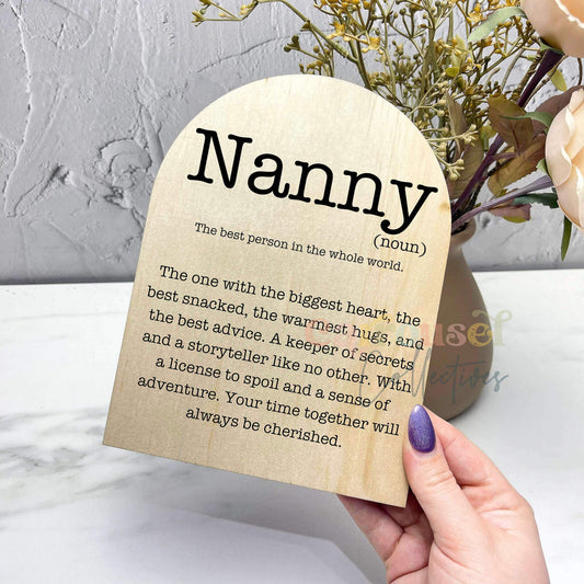 Nanny Definition prints, Mothers day Prints, Mothers Day Gifts, S104