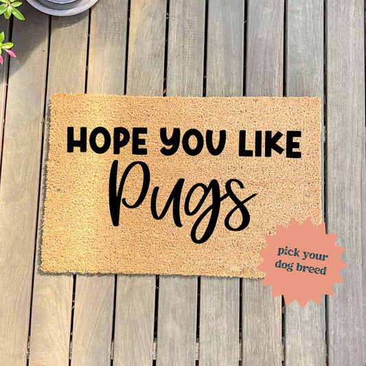 Hope you like dog breed doormat, custom doormat, personalised doormat, door mat