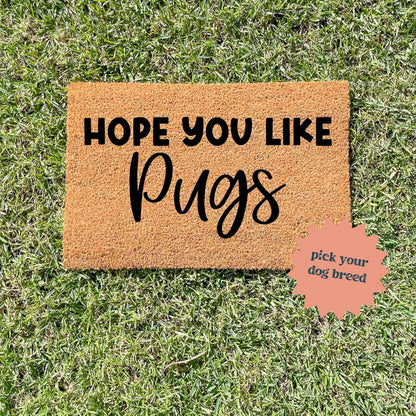 Hope you like dog breed doormat, custom doormat, personalised doormat, door mat