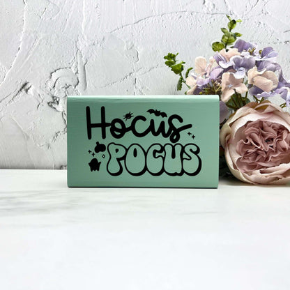 Hocus pocus wood Sign, Halloween Wood Sign, Halloween Home Decor, Spooky Decor