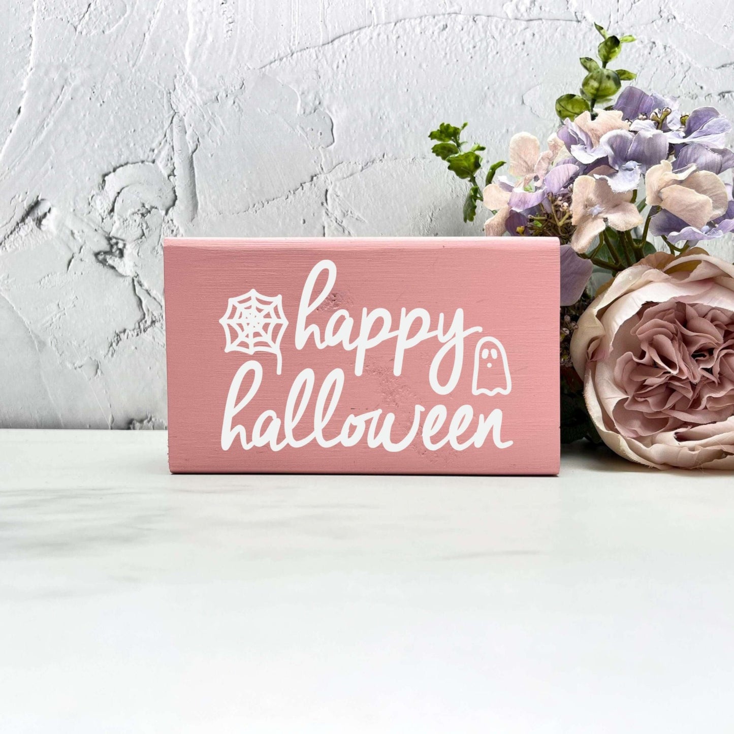 Happy Halloween Sign, Halloween Wood Sign, Halloween Home Decor, Spooky Decor