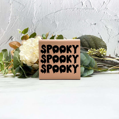 Spooky Wood Sign, Halloween Wood Sign, Halloween Home Decor, Spooky Decor