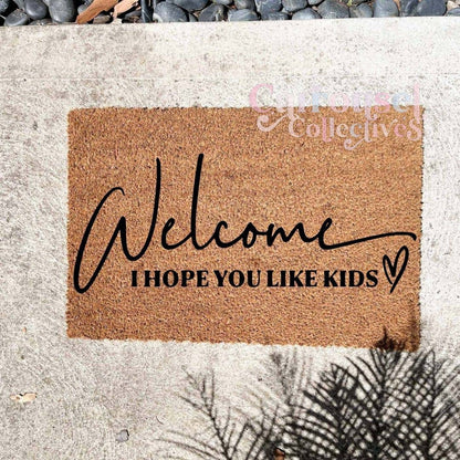 Hope you like kids doormat, custom doormat, personalised doormat, door mat