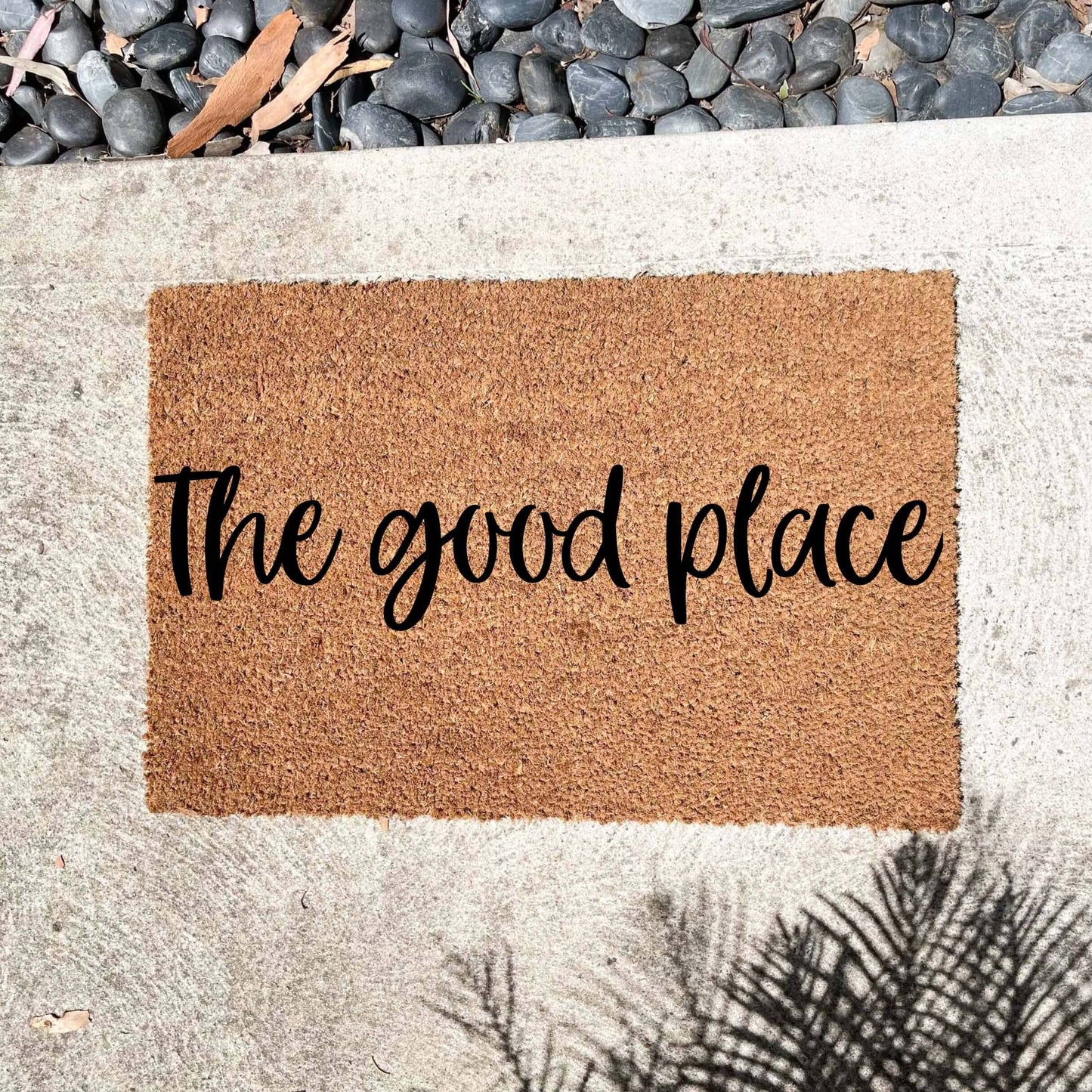 The good place doormat, custom doormat, personalised doormat, door mat
