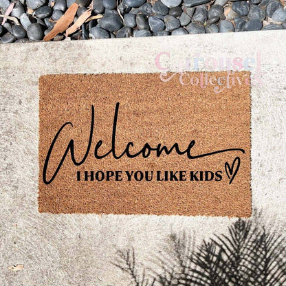 Hope you like kids doormat, custom doormat, personalised doormat, door mat