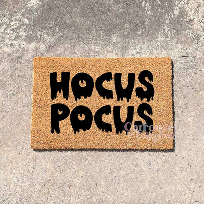 Hocus Pocus doormat, Halloween Doormat, Spooky Doormat, Creepy Doormat