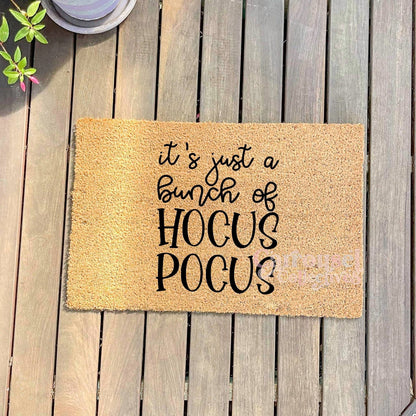 Hocus Pocus doormat, Halloween Doormat, Spooky Doormat, Creepy Doormat