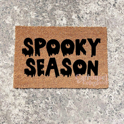 Spooky season doormat, Halloween Doormat, Spooky Doormat, Creepy Doormat