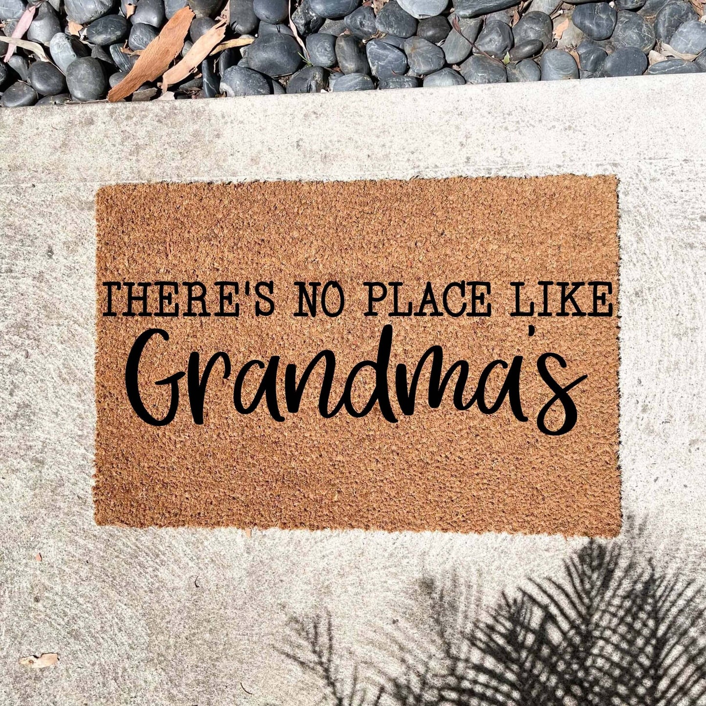 There's no place like Grandma's doormat, custom doormat, personalised doormat, door mat