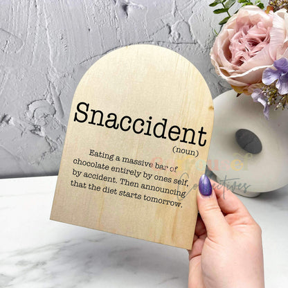 Snaccident Definition prints, funny definitions, great gift ideas, S38