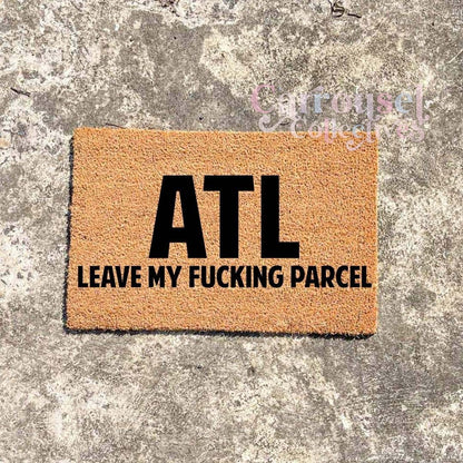 ATL doormat, custom doormat, personalised doormat, door mat