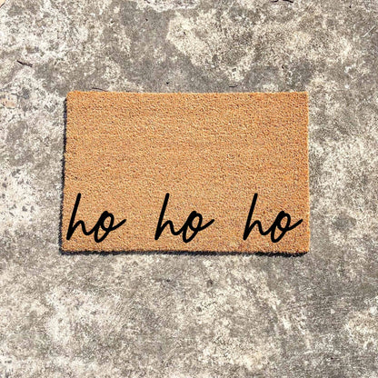 Ho ho ho doormat, Christmas doormat, Seasonal Doormat, Holidays Doormat