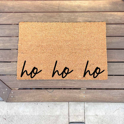 Ho ho ho doormat, Christmas doormat, Seasonal Doormat, Holidays Doormat