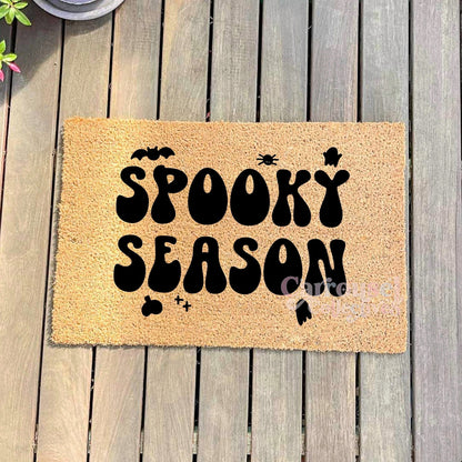 Spooky Season doormat, Halloween Doormat, Spooky Doormat, Creepy Doormat