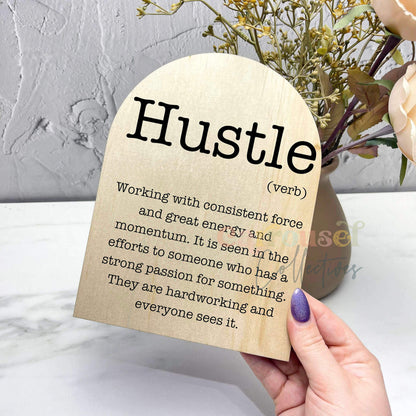 Hustle Definition prints, funny definitions, great gift ideas, S49