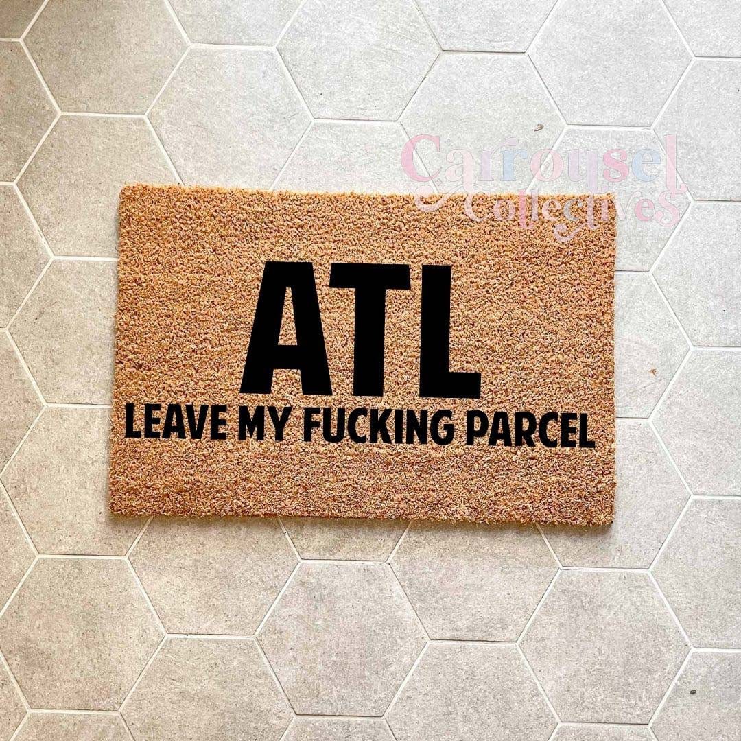 ATL doormat, custom doormat, personalised doormat, door mat