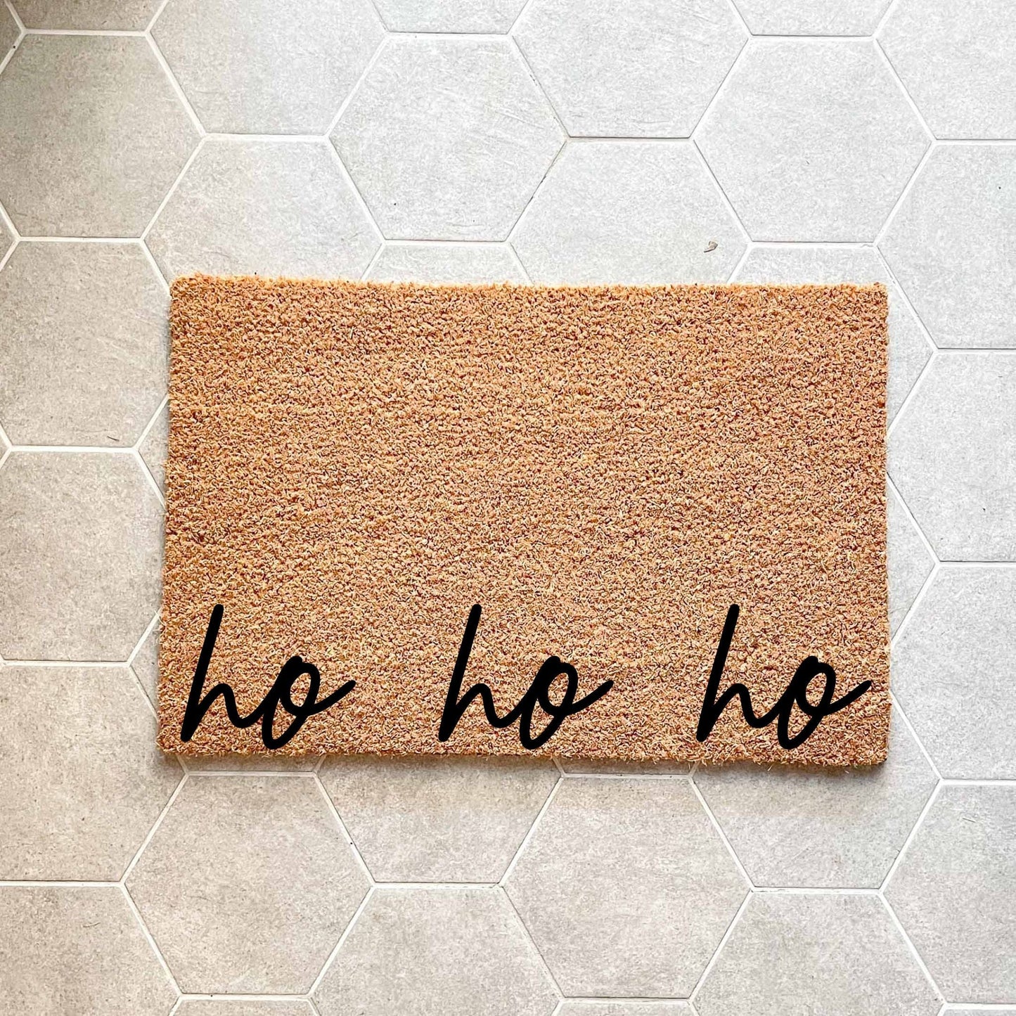 Ho ho ho doormat, Christmas doormat, Seasonal Doormat, Holidays Doormat