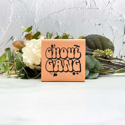 Ghoul Gang Wood Sign, Halloween Wood Sign, Halloween Home Decor, Spooky Decor