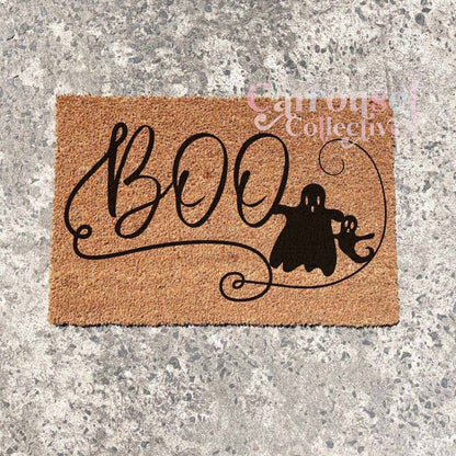 Boo doormat, Halloween Doormat, Spooky Doormat, Creepy Doormat
