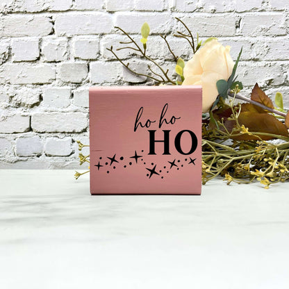 Ho ho ho sign, christmas wood signs, christmas decor, home decor