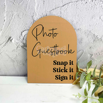 Photo guestbook acrylic sign, Wedding Sign, Party Sign, Event Sign, Event Decor