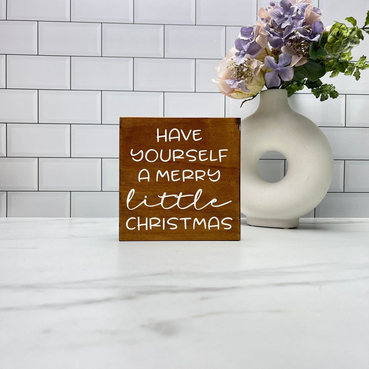 Have yourself a merry little Christmas sign, christmas wood signs, christmas decor, home decor
