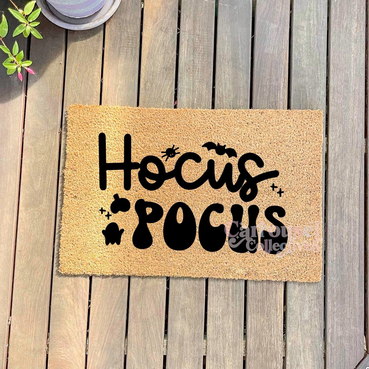 Hocus Pocus doormat, Halloween Doormat, Spooky Doormat, Creepy Doormat