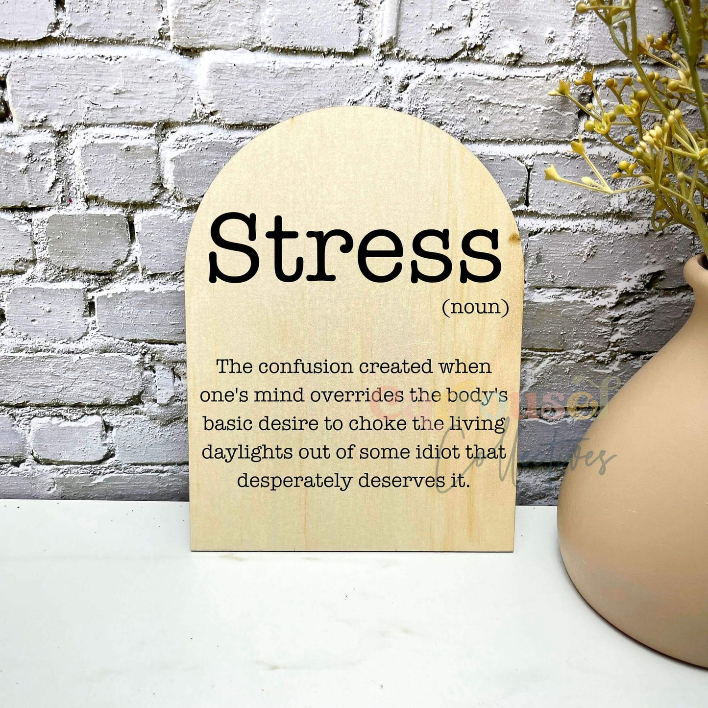 Stress Definition prints, funny definitions, great gift ideas, S65
