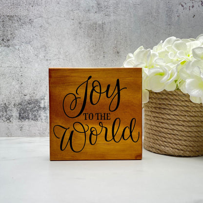 Joy to the world sign, christmas wood signs, christmas decor, home decor
