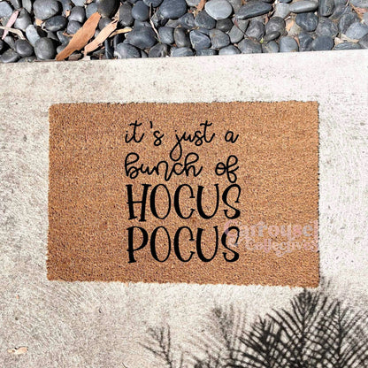 Hocus Pocus doormat, Halloween Doormat, Spooky Doormat, Creepy Doormat