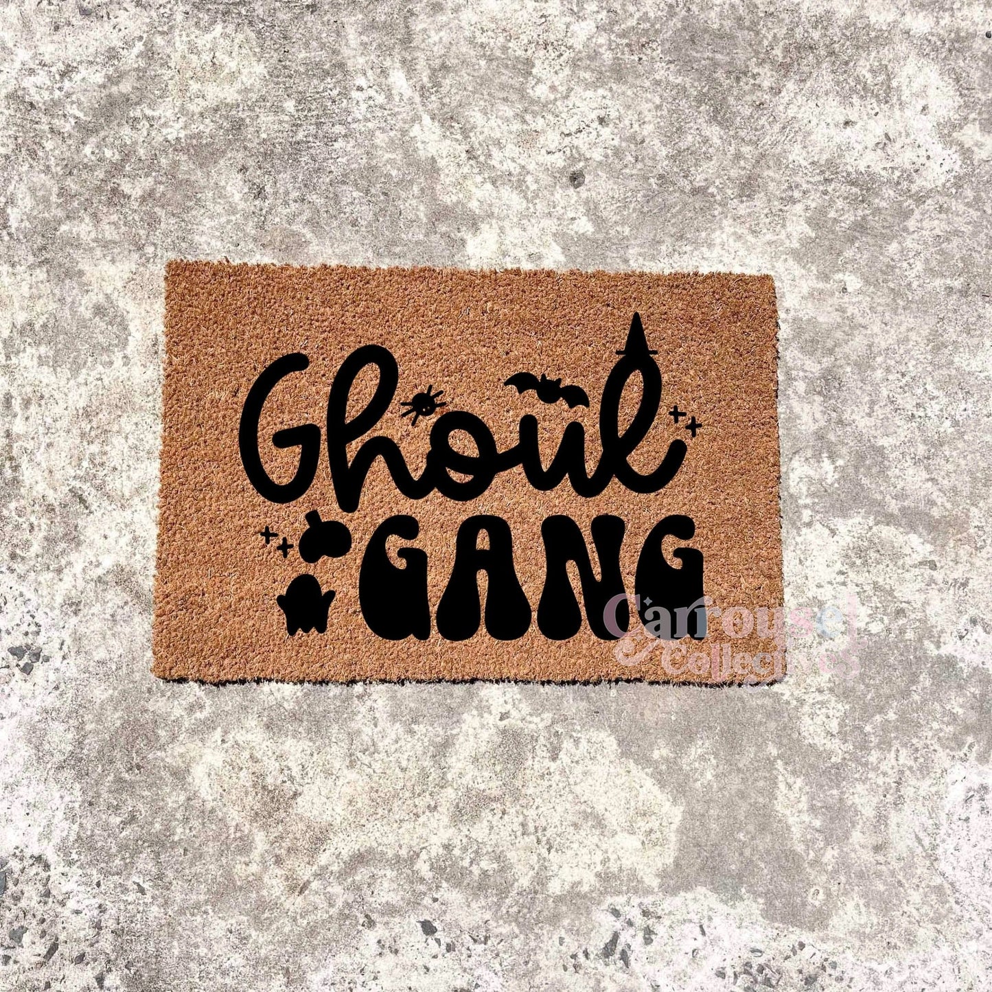 Ghoul Gang doormat, Halloween Doormat, Spooky Doormat, Creepy Doormat