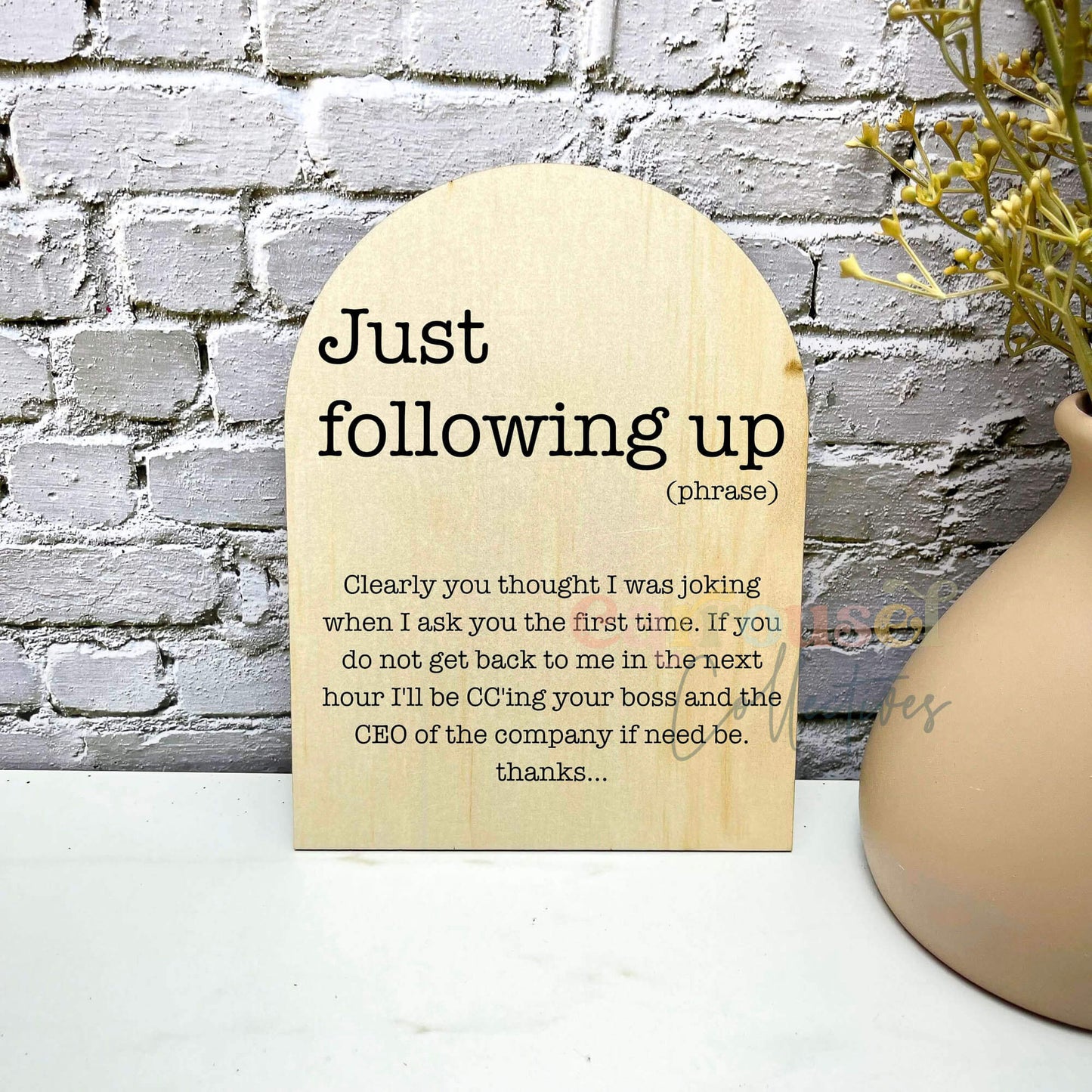 Just following up Definition prints, funny definitions, great gift ideas, S77