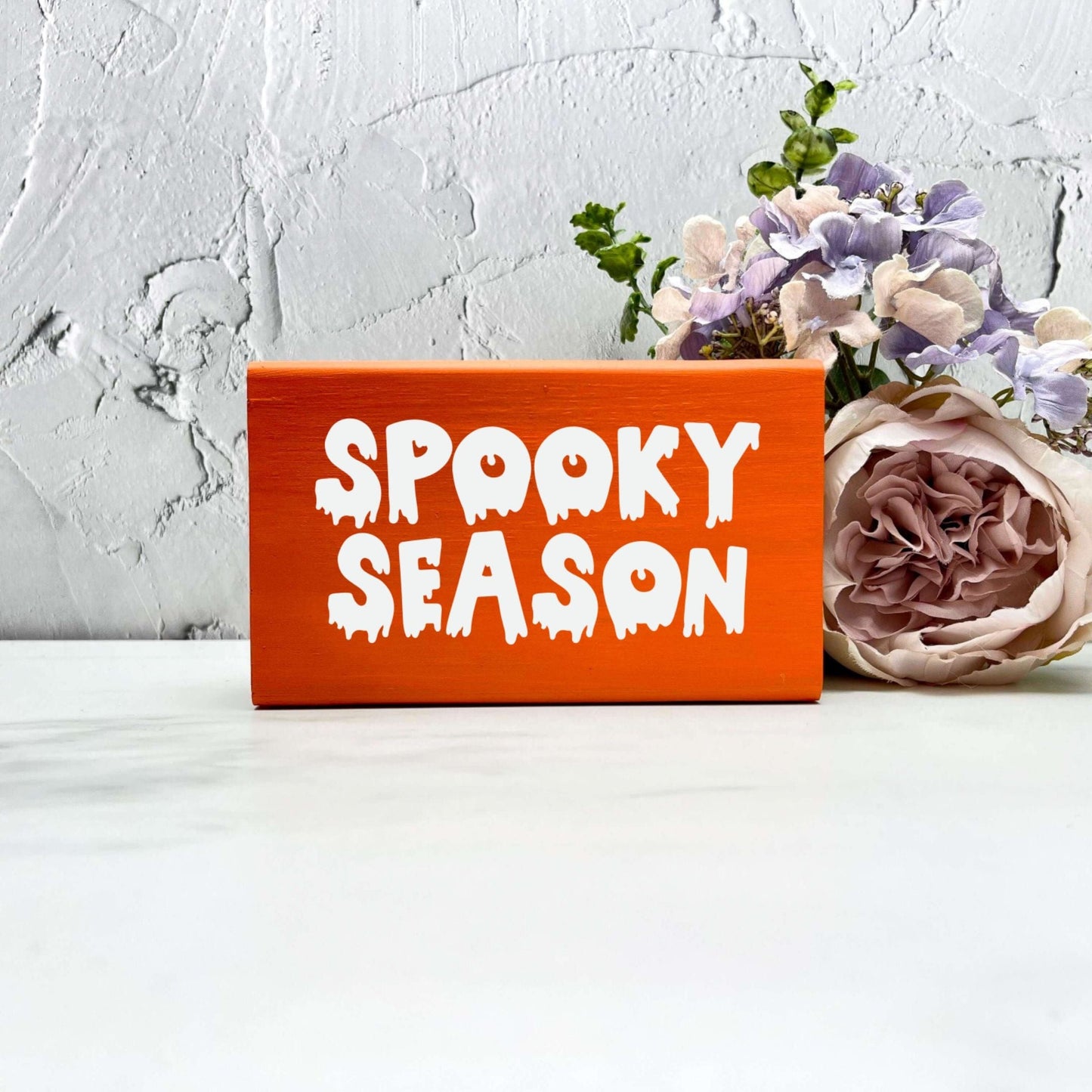 Spooky season wood Sign, Halloween Wood Sign, Halloween Home Decor, Spooky Decor