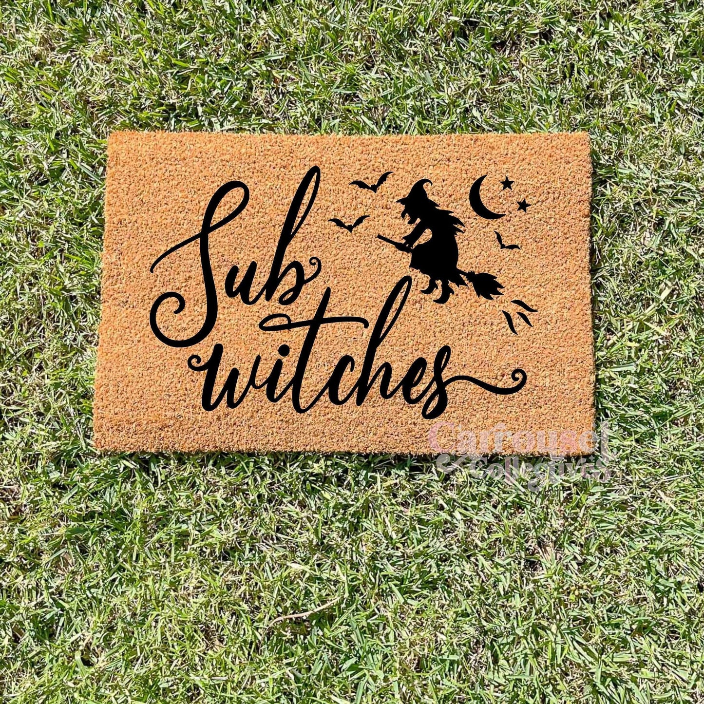 Sup Witches doormat, Halloween Doormat, Spooky Doormat, Creepy Doormat