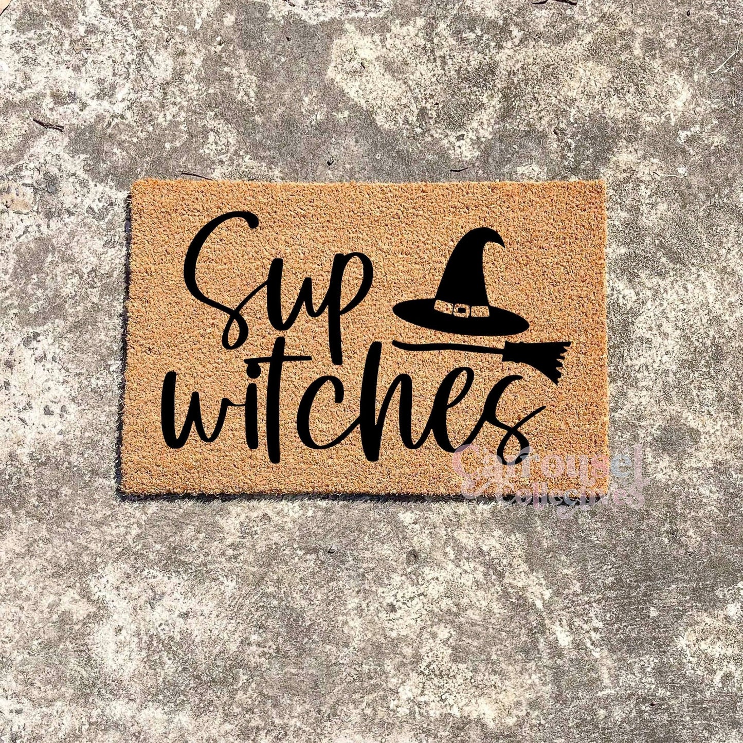 Sup Witches doormat, Halloween Doormat, Spooky Doormat, Creepy Doormat