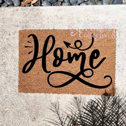 Home doormat, custom doormat, personalised doormat, door mat