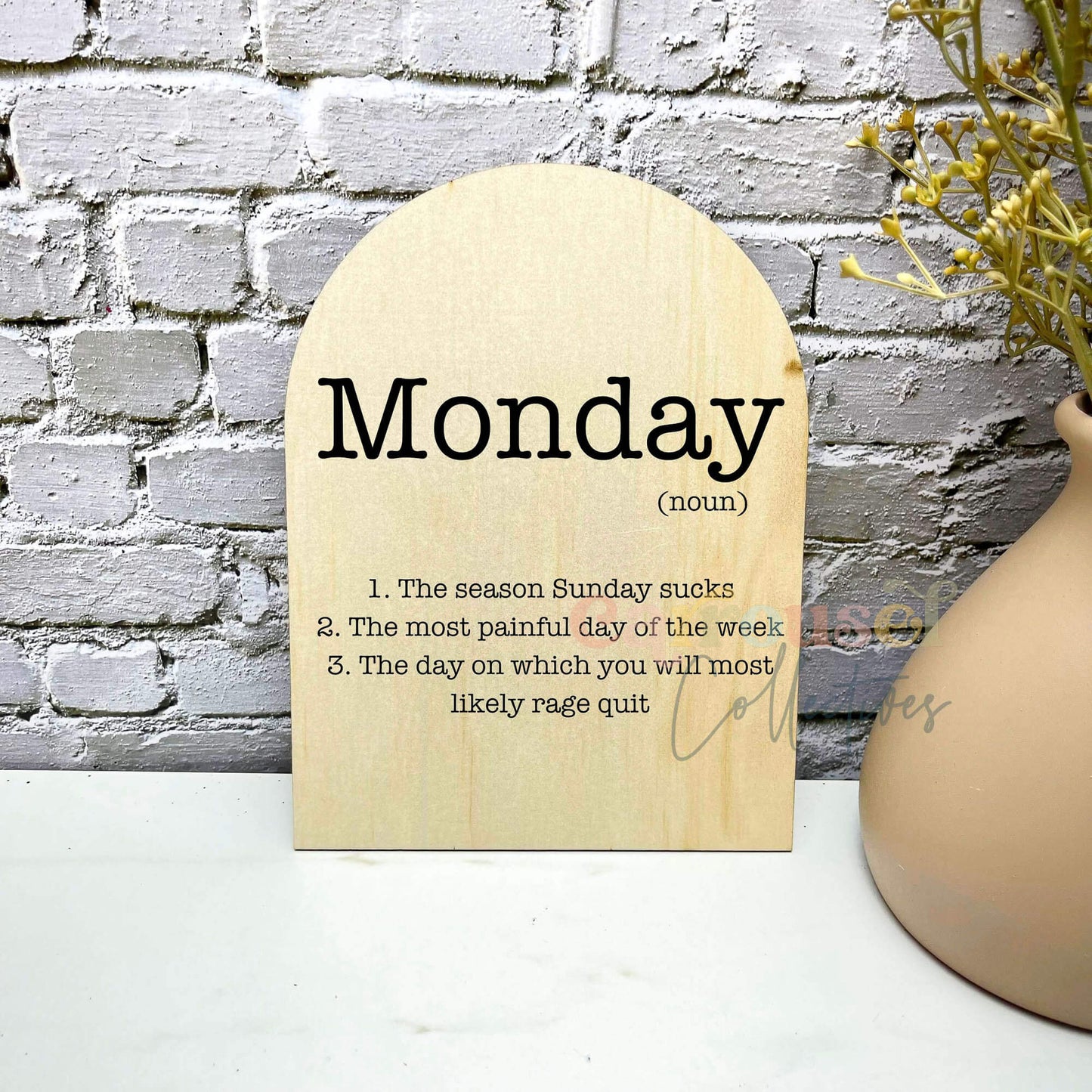 Monday Definition prints, funny definitions, great gift ideas, S96