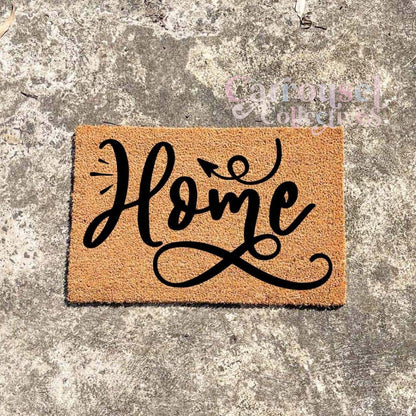 Home doormat, custom doormat, personalised doormat, door mat