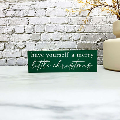 Merry little christmas sign, christmas wood signs, christmas decor, home decor