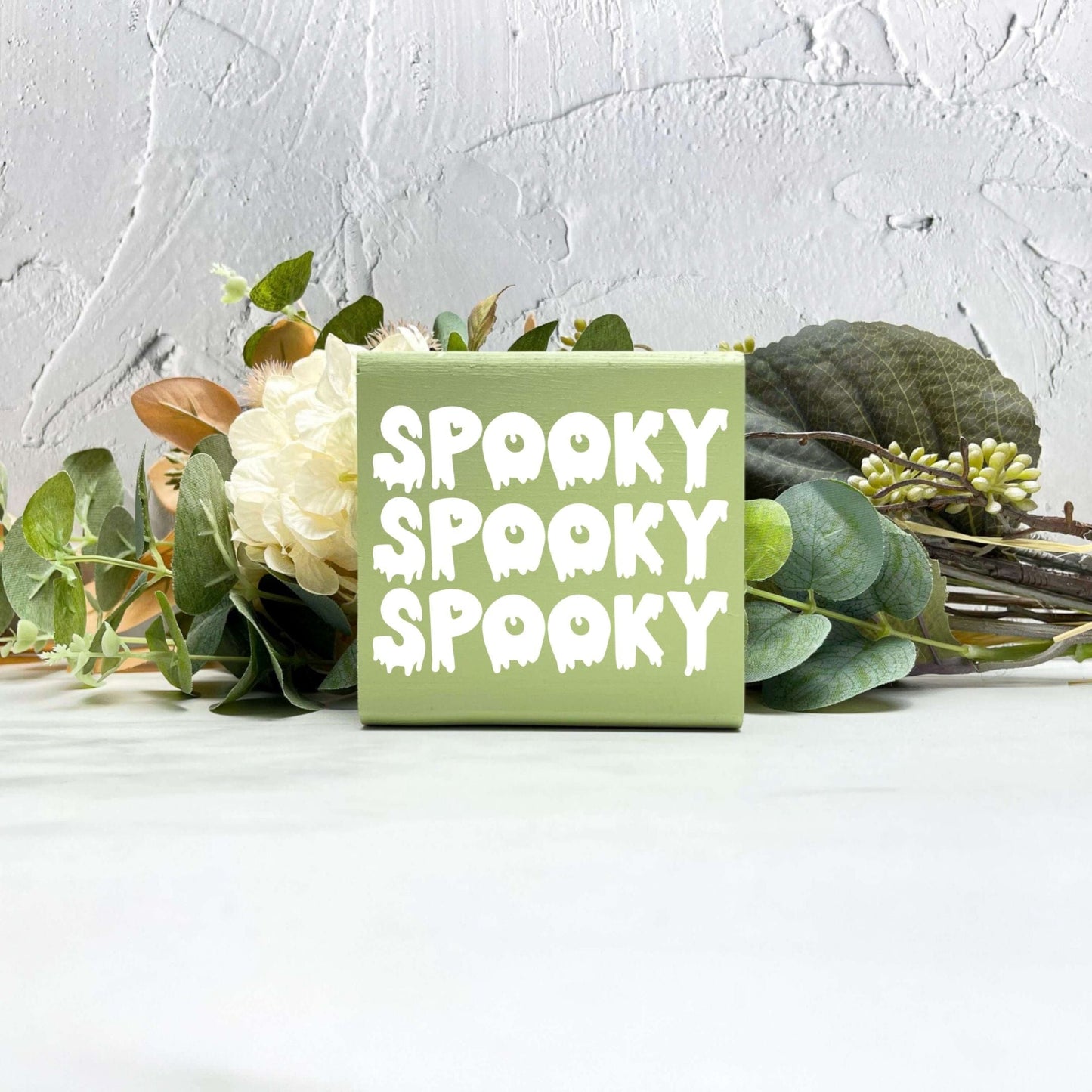 Spooky Wood Sign, Halloween Wood Sign, Halloween Home Decor, Spooky Decor