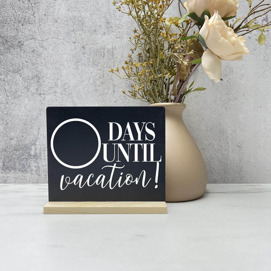 CarrouselCollective Days until vacation - Mini Chalkboard countdowns